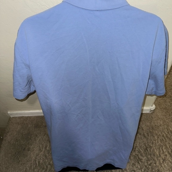 Men’s Ralph Lauren size XL pre own as is polo shirt blue pocket logo - Picture 2 of 3